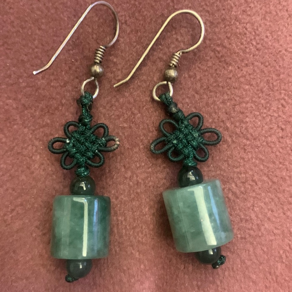 Handmade Jade earrings